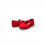 Miniatura: Incrocio Scarpe ballerine estive morbide bambina Batilas rosse in cotone
