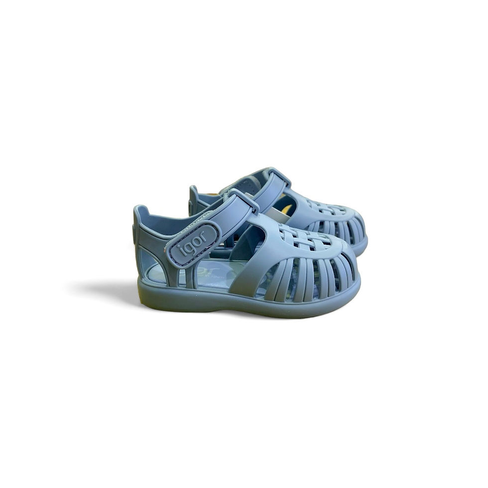 Miniatura: Sandali bimbo ciabattine ragnetti in gomma mare piscina Igor Shoes