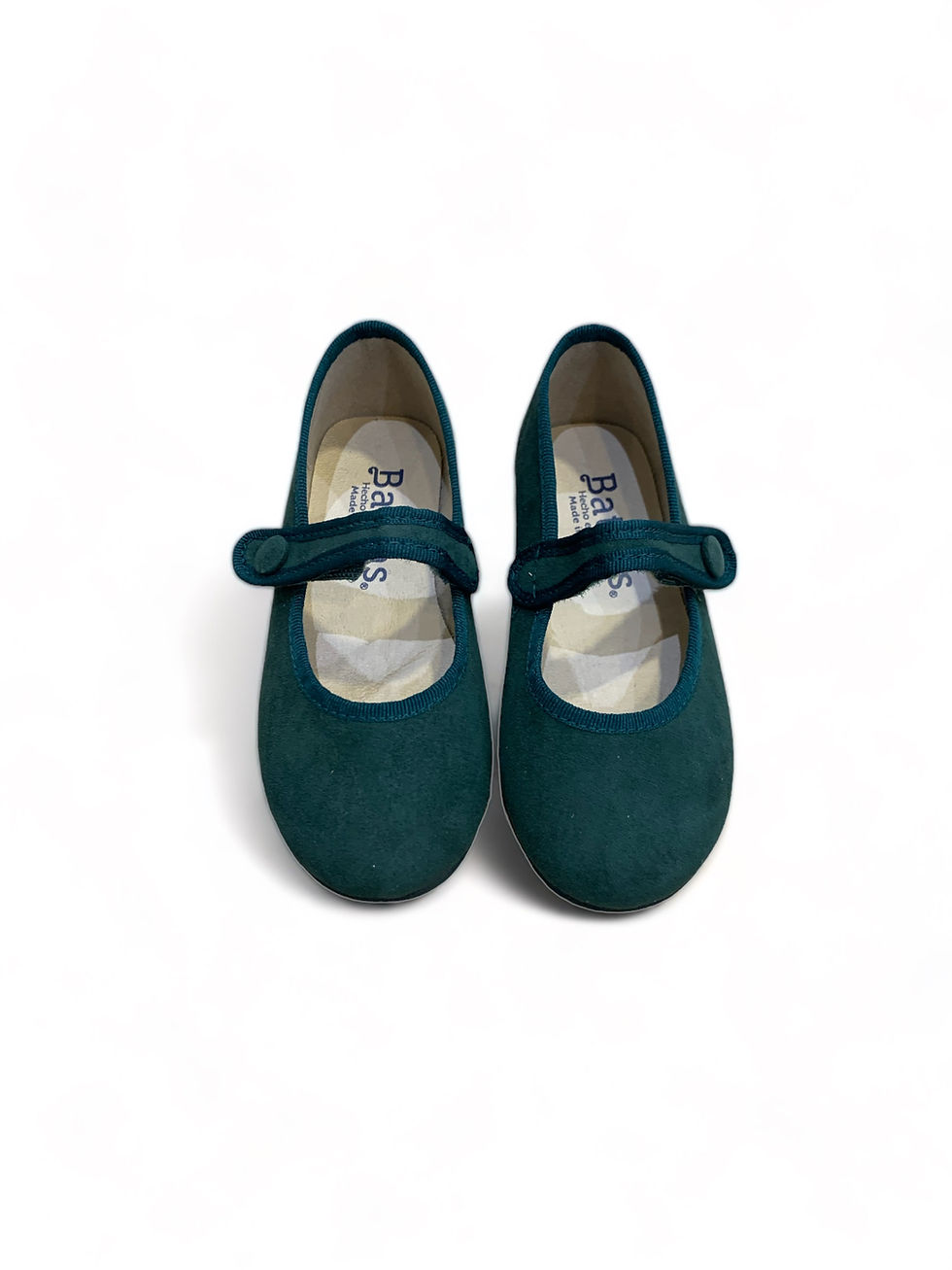 Ballerine morbide bambina Batilas scarpe verdi camoscio