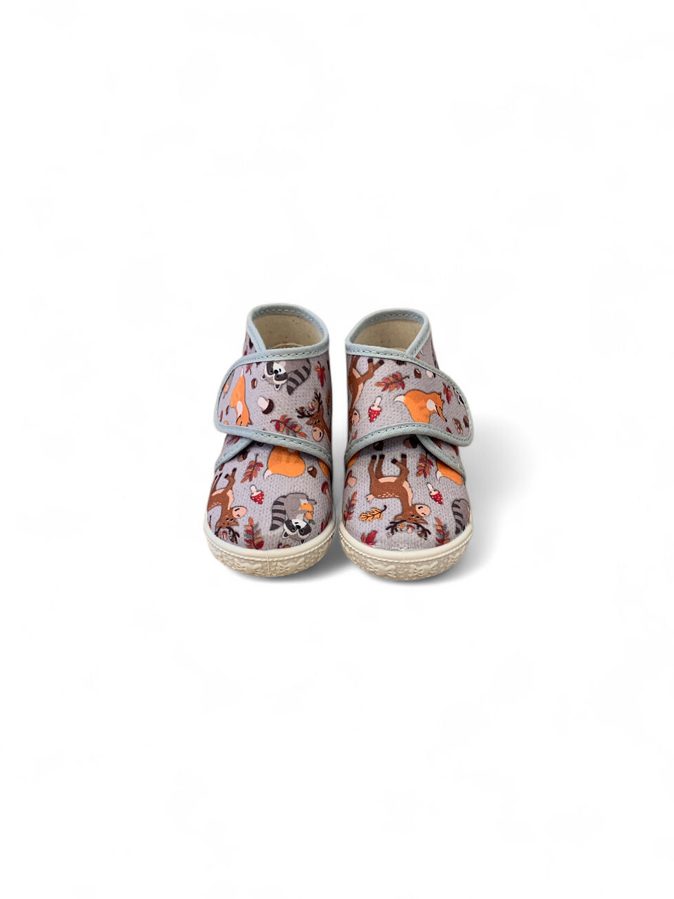 Pantofole bimba bimbo asilo, nido, casa, scuola con velcro suola morbida