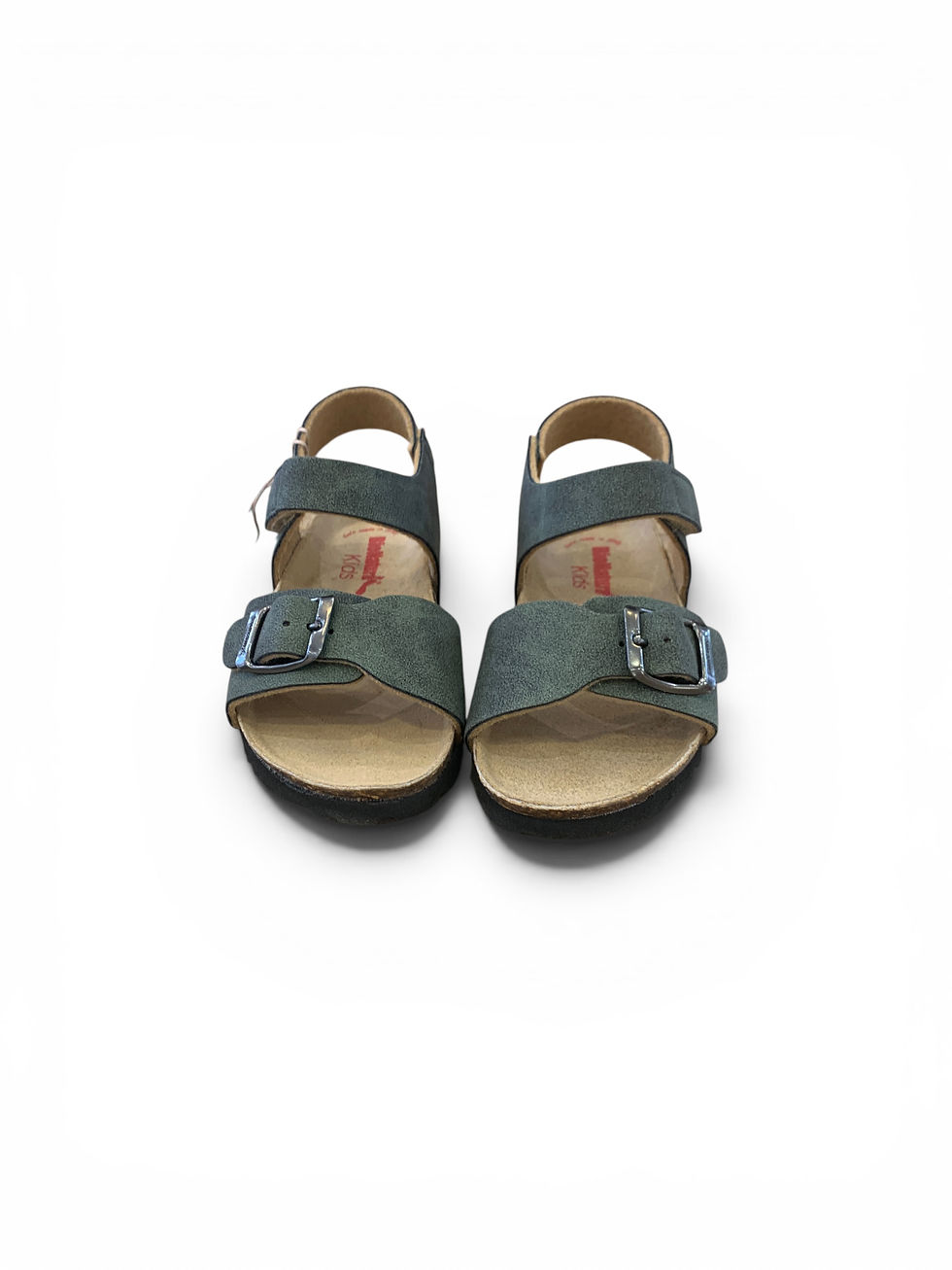 Miniatura: 1 Sandali  bambino bambina Bionatura verde muschiosuola anatomica tipo birkenstock