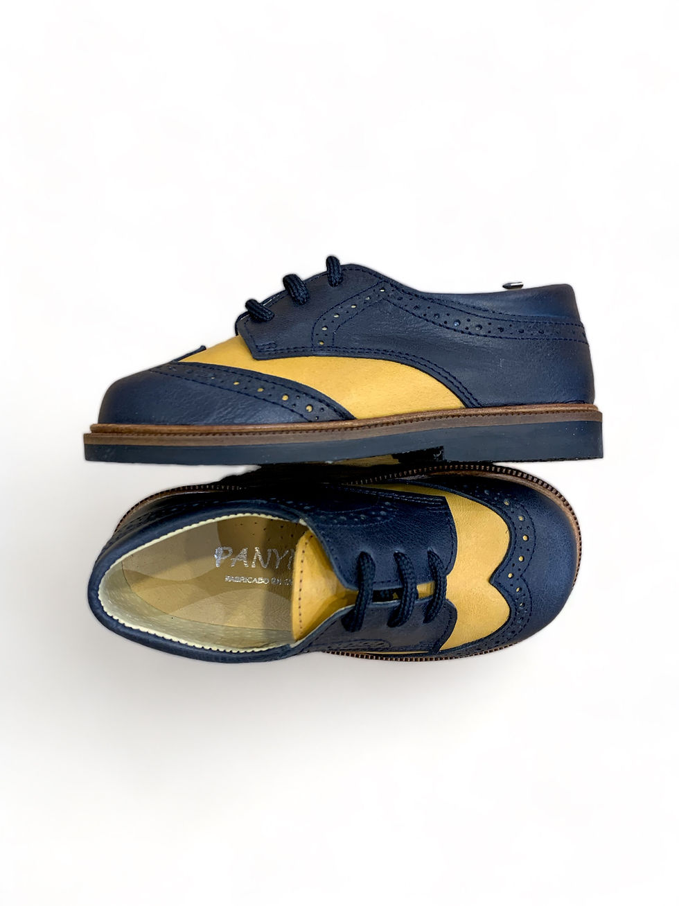 Miniatura: Scarpe francesine bambino duilio eleganti cerimonia paggetto