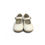 Miniatura: Scarpe bimba eleganti ballerine Mary Jane beige cerimonia battesimo damigella 