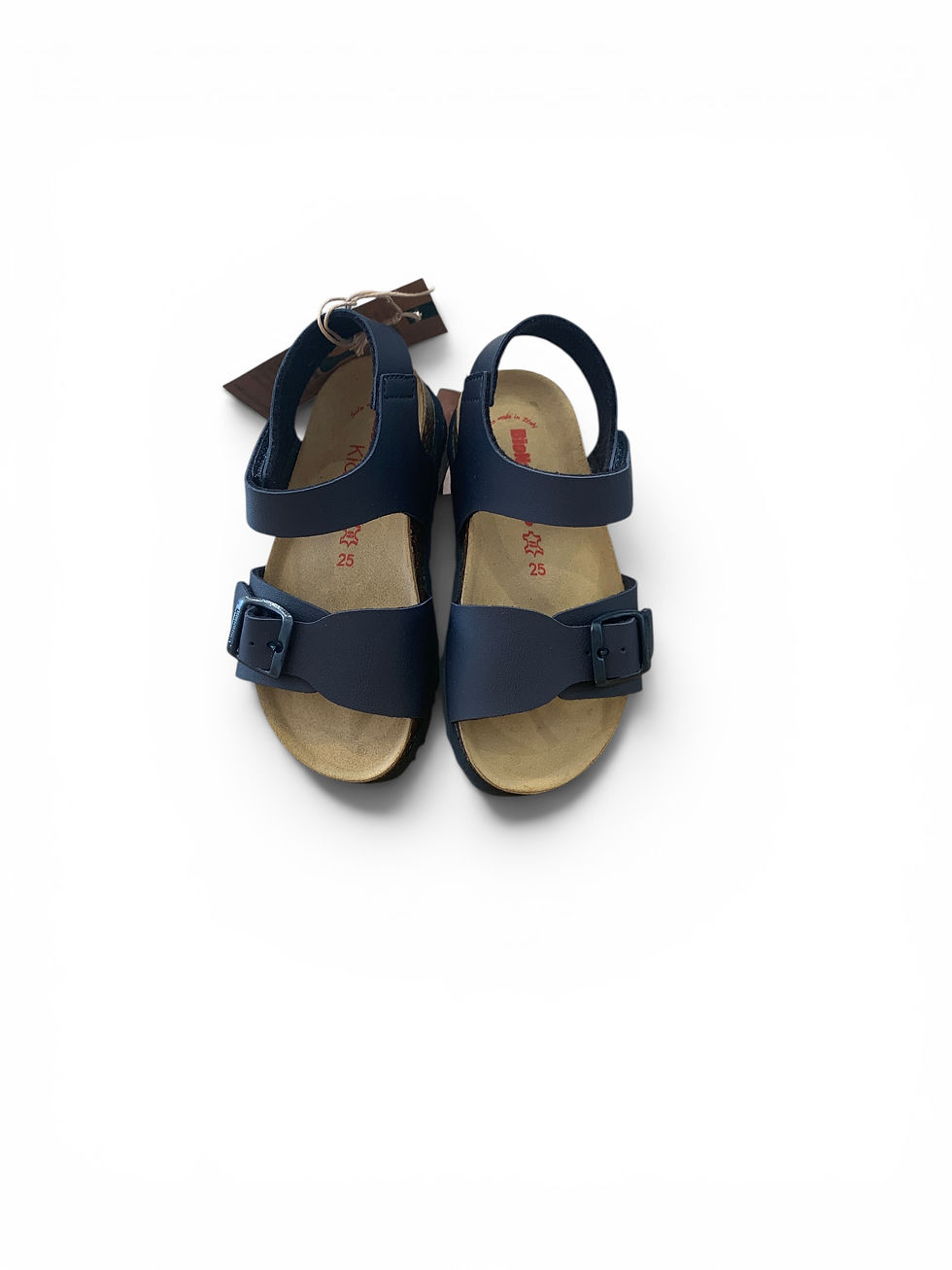 Miniatura: 3 Sandali bambino bambina Bionatura blu suola anatomica tipo birkenstock