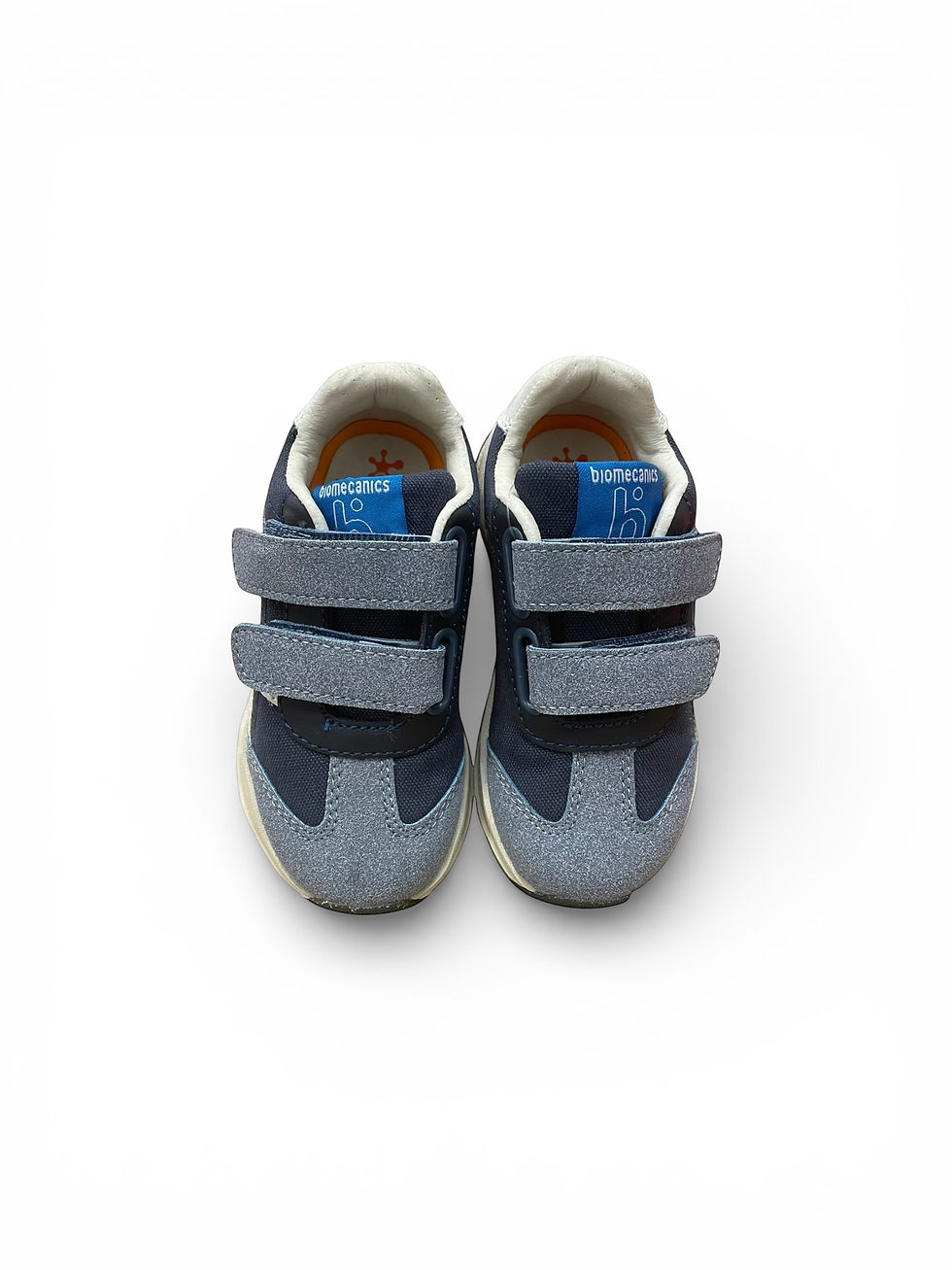 Miniatura: Scarpe bambino Biomecanics ginnastica scuola sneakers con velcri alto