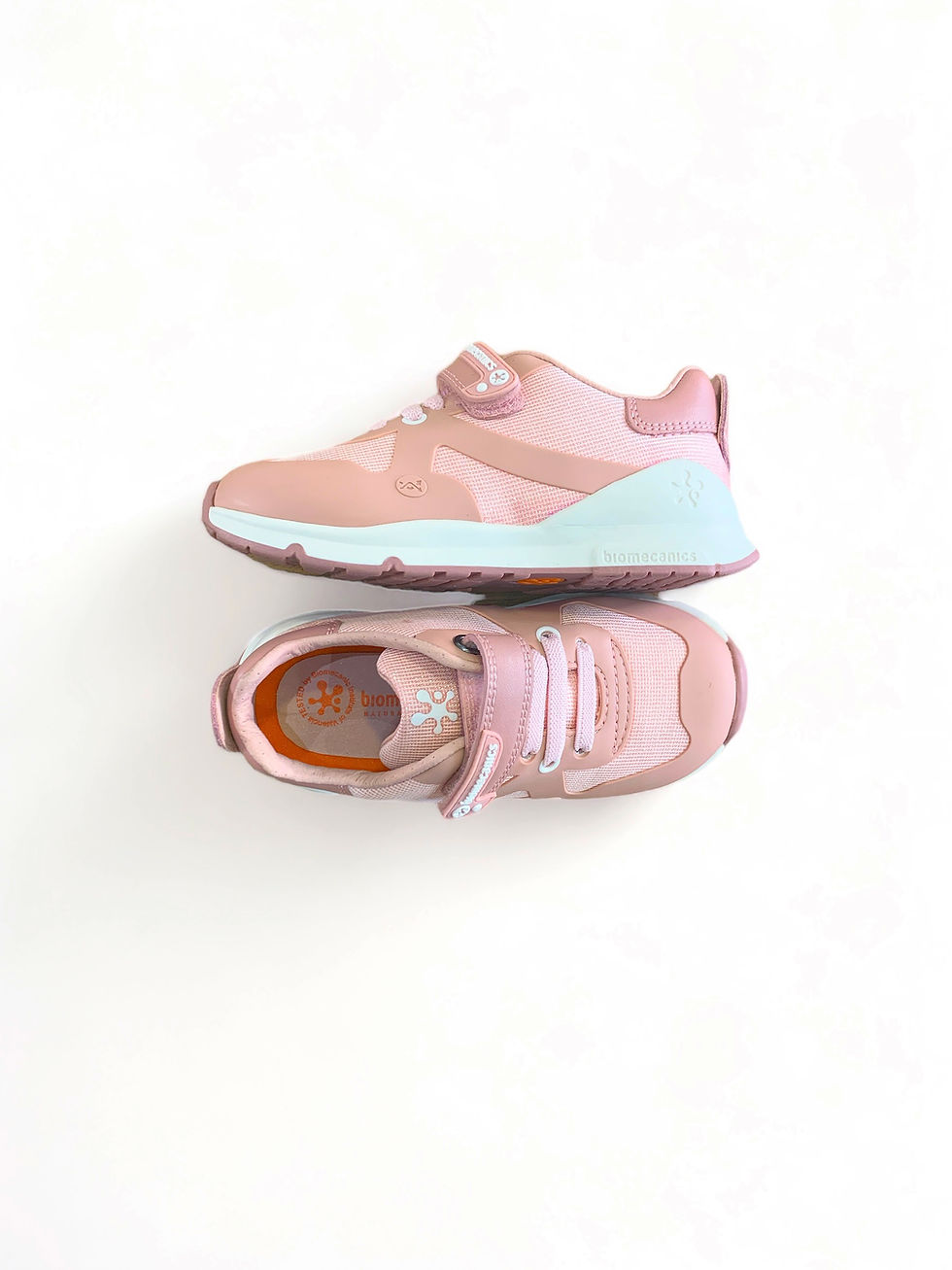 Miniatura: Sneakers Biomecanics scarpe da ginnastica lacci elastici e strappo fodera pelle 2