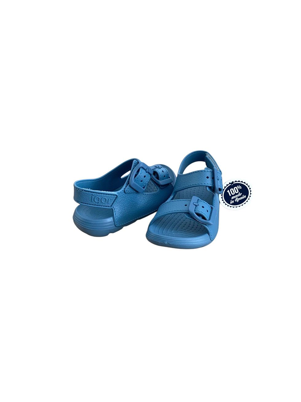 Miniatura: 2 Sandali in gomma Igor Shoes Maui azul mare piscina bambino