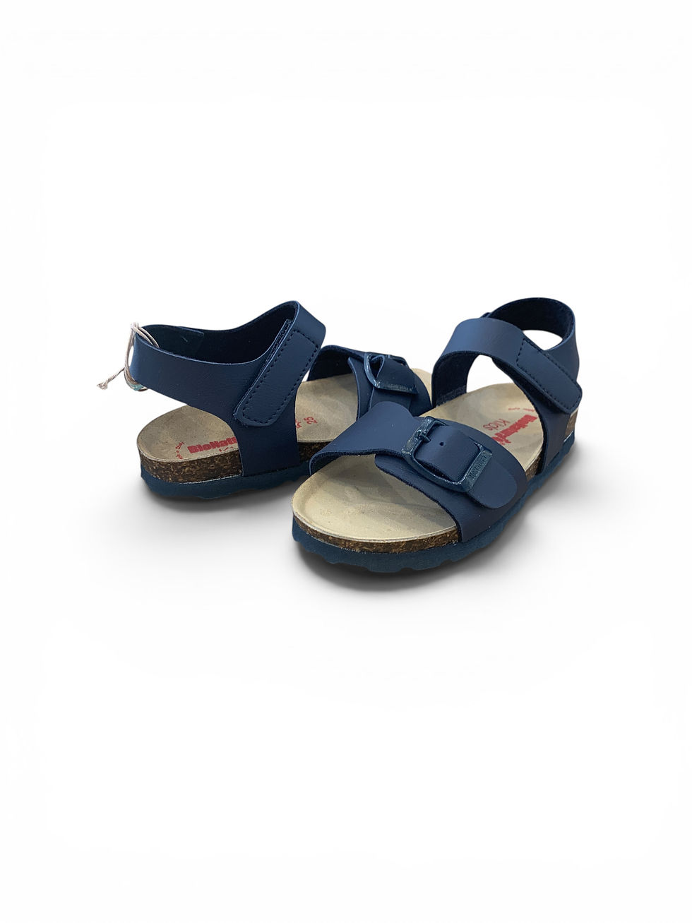 Miniatura: Sandali bambino bambina Bionatura blu suola anatomica tipo birkenstock