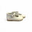 Miniatura: Scarpe bimba eleganti ballerine Mary Jane beige cerimonia battesimo damigella 