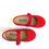Miniatura:  Ballerine morbide bambina Batilas scarpe rosse camoscio