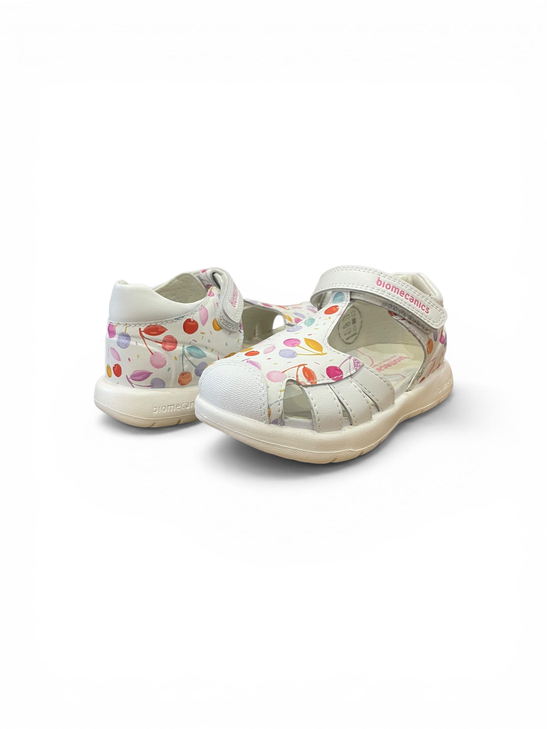 Sandali in pelle Biomecanics bambina modello chiuso a gabbietta