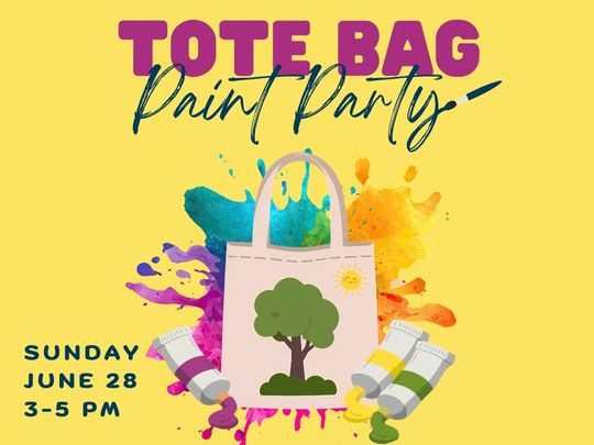 Tote Bag Paint Party