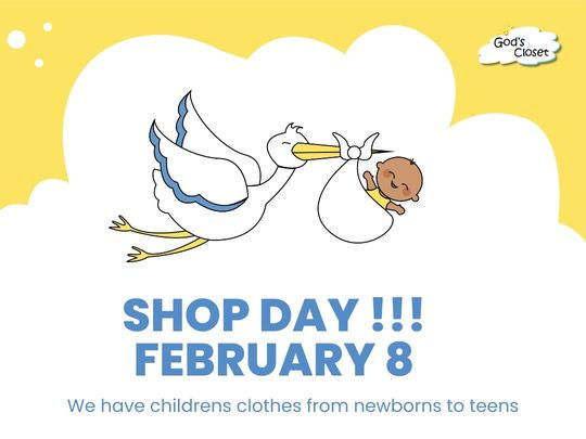 God's Closet Shop Day February