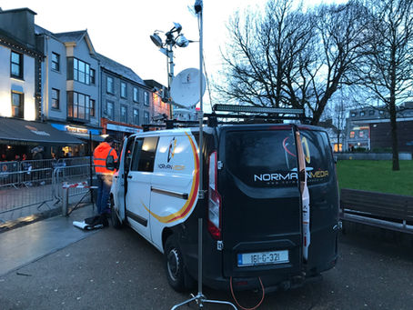 Norman Media livestreams Galway International Rally 2019