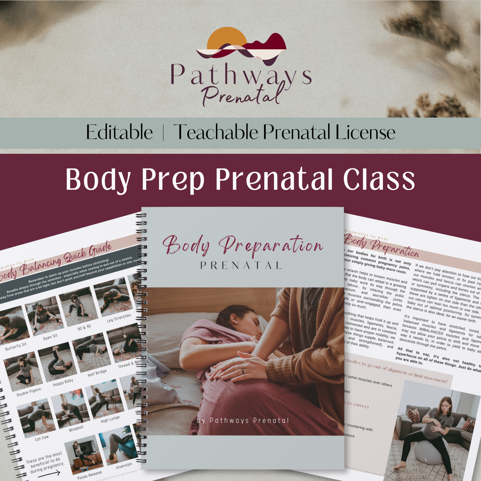 Body Preparation Teachable Prenatal Class