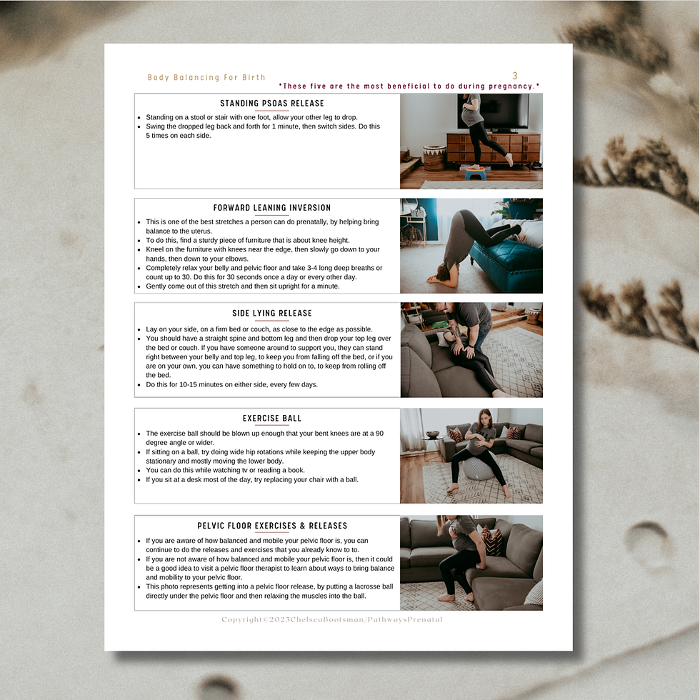 Thumbnail: Prenatal Body Balancing Guide