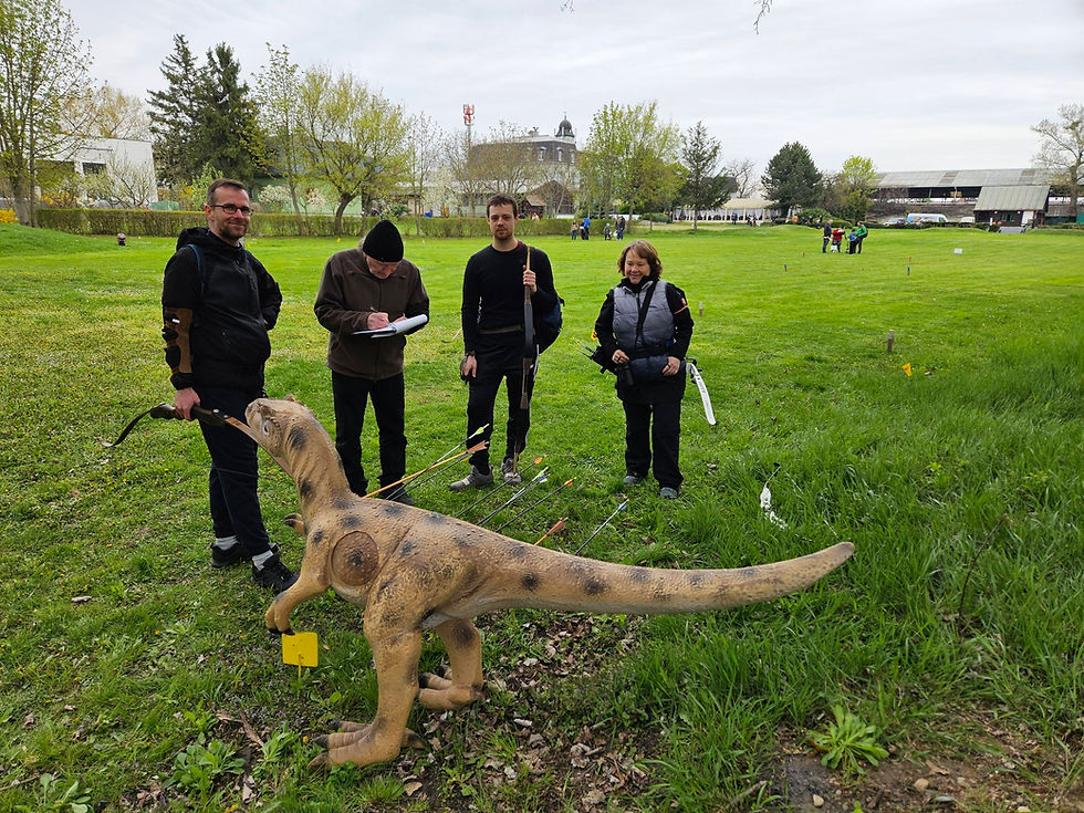 Dnešná akcia "Jurský park" na Čiernej vode alebo jeden deň s dinosaurami.