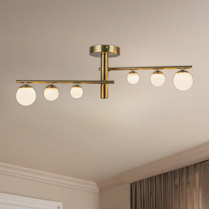 Thumbnail: Cypress 2 Head Semi-Flush Mount