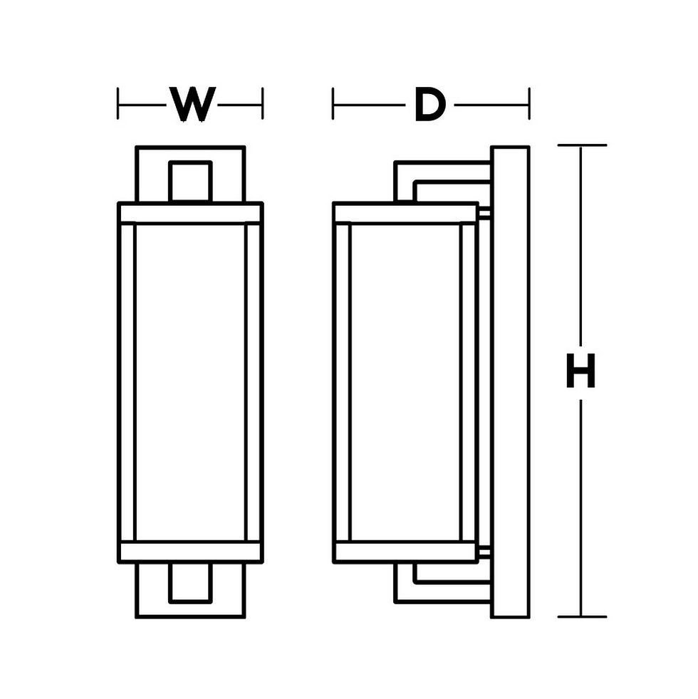 Thumbnail: Blake 18'' LED Outdoor Sconce