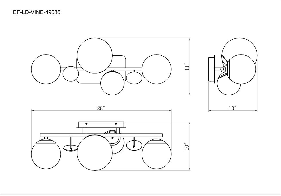 Thumbnail: Vine 4-LIGHT 28" LED VANITY