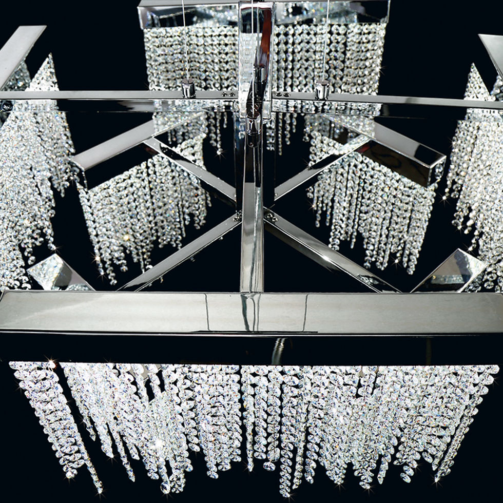 Thumbnail: Rosi 10 LIGHT 51IN CHANDELIER