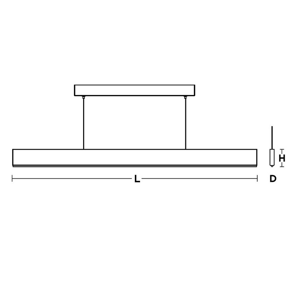 Thumbnail: Stealth 36'' LED Linear Pendant