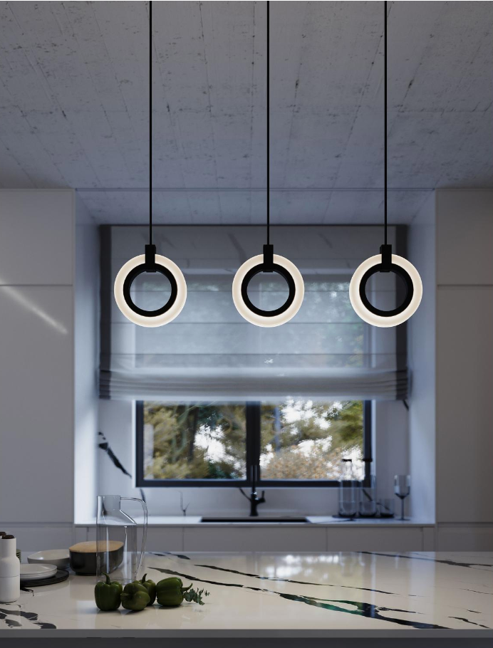 Halo 3 Light Linear Pendant