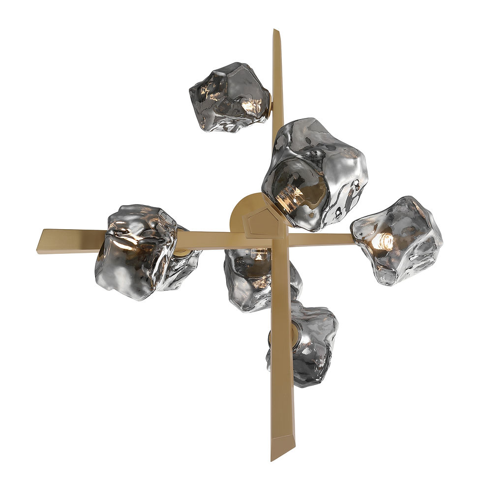 Thumbnail: THORAH 7-LIGHT 27IN INTEGRATED LED CHANDELIER
