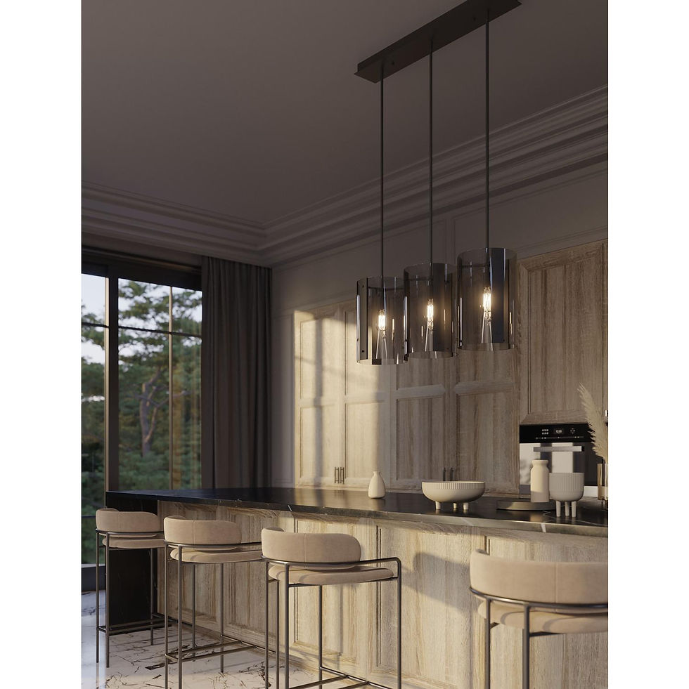 Thumbnail: Dana 3 Light Linear Pendant