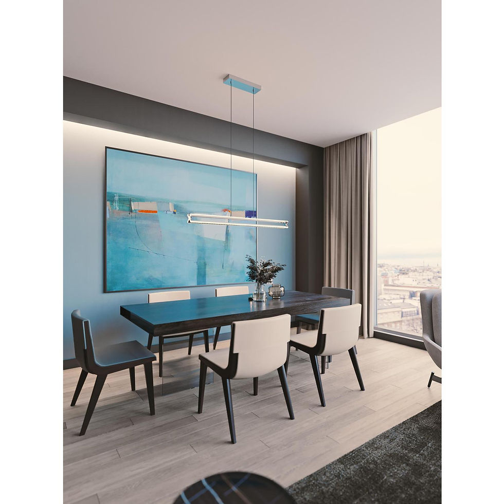 Thumbnail: Cass 48'' LED Linear Pendant