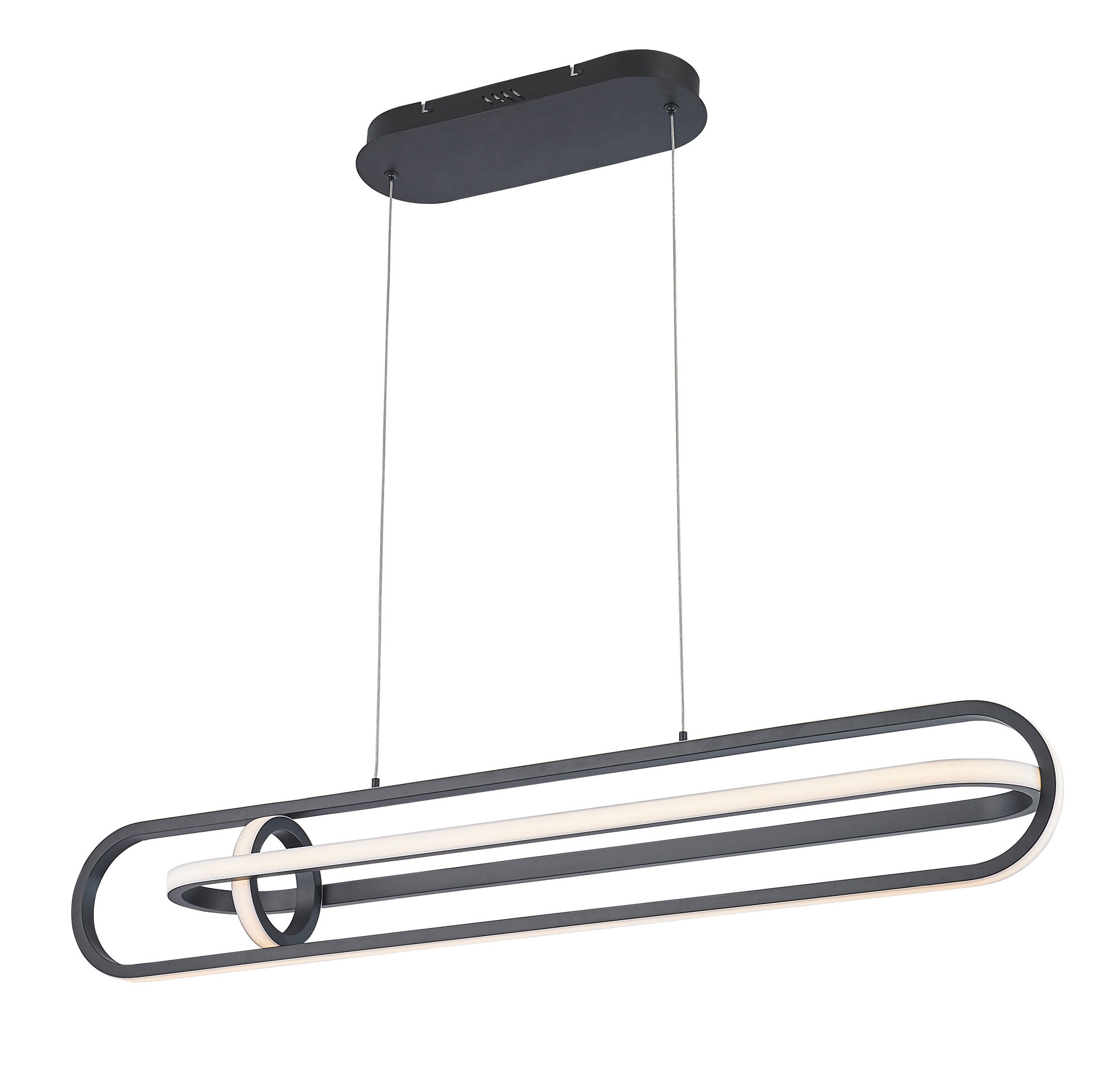 DEMARK 42IN LED LINEAR CHANDELIER