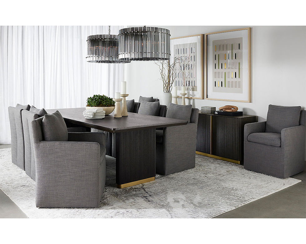 Thumbnail: Kalla Dining Table - 96" - Rectangular