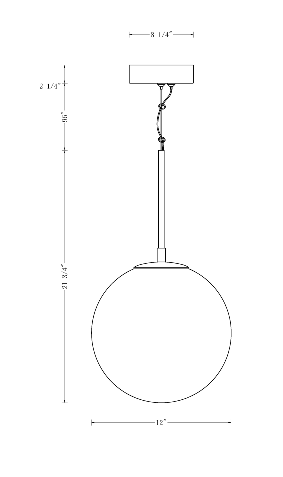 Thumbnail: KEPLER 12IN LED PENDANT