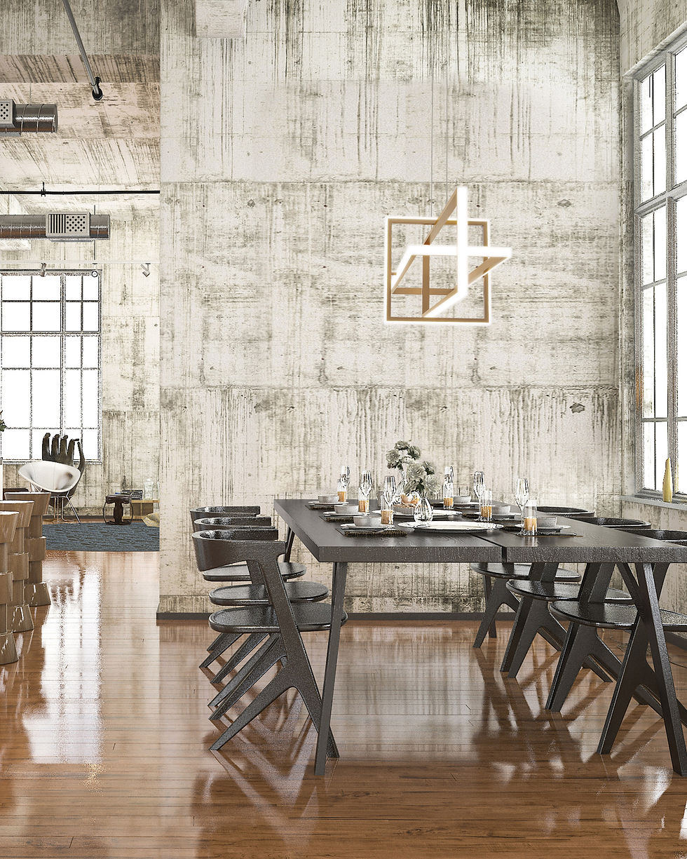 Thumbnail: Eurofase BORDO 3-LIGHT 56IN LED