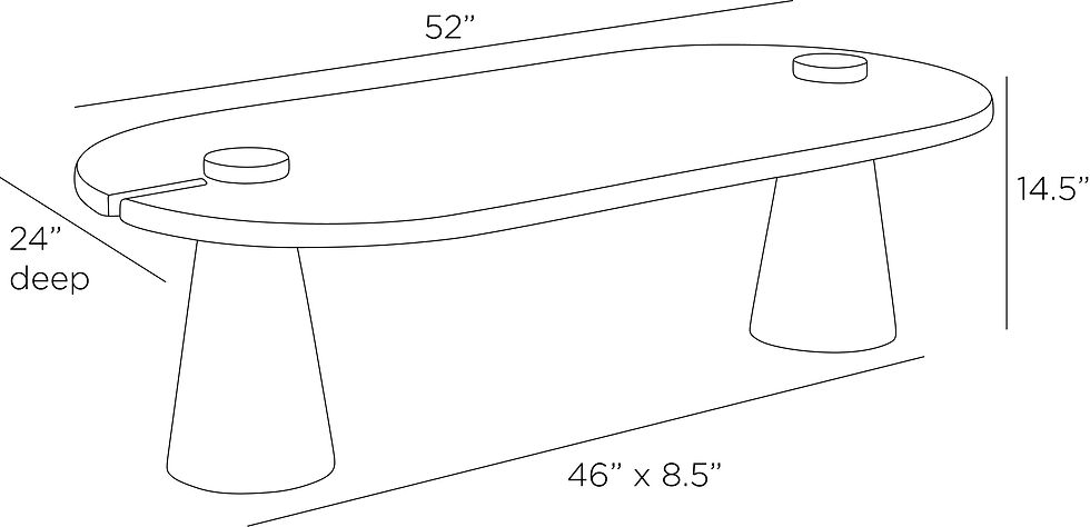 Thumbnail: DELANEY COFFEE TABLE
