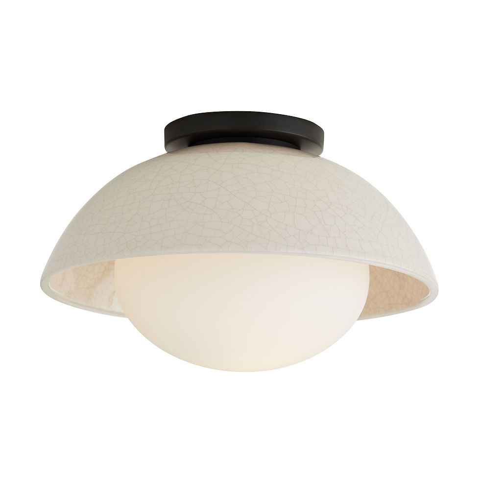 Thumbnail: Glaze Small Flush Mount