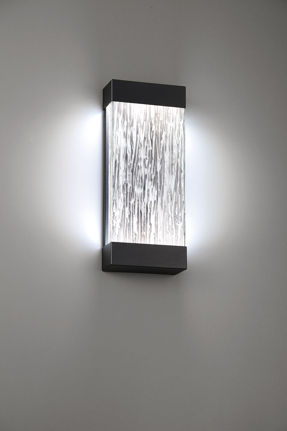 Thumbnail: TIFFANY, OUTDR LED SCONCE,BLK