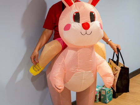 Our very own Easter Bunny!