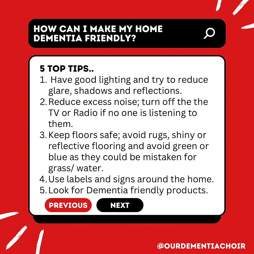 Creating A Dementia Friendly Home Creating A Dementia Friendly Home