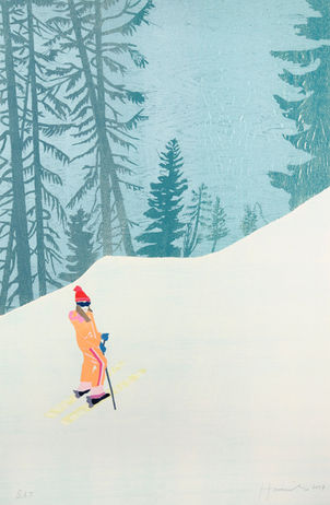 Traverse, 2017, by Tom Hammick