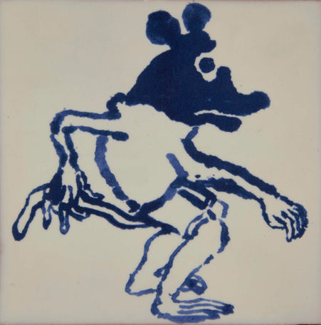Rato tile by Paula Rego