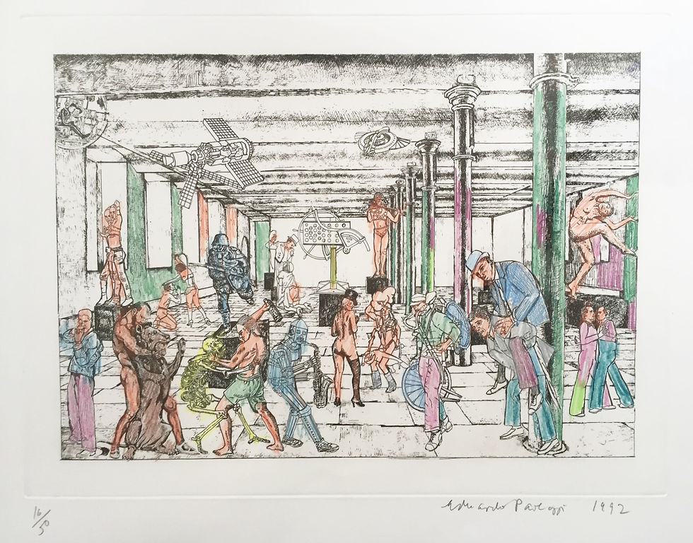 Les Chants de Maldoror by Edoardo Paolozzi