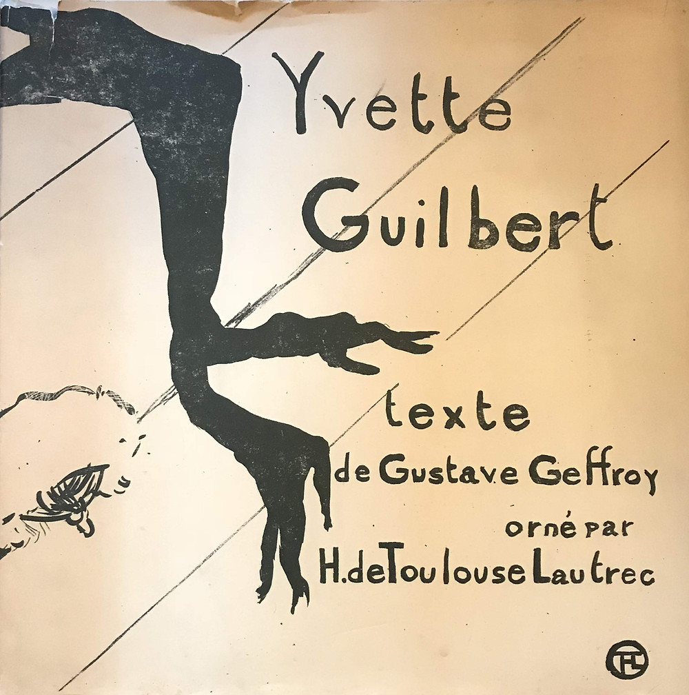 Henri de Toulouse-Lautrec’s illustrated Yvette Guilbert