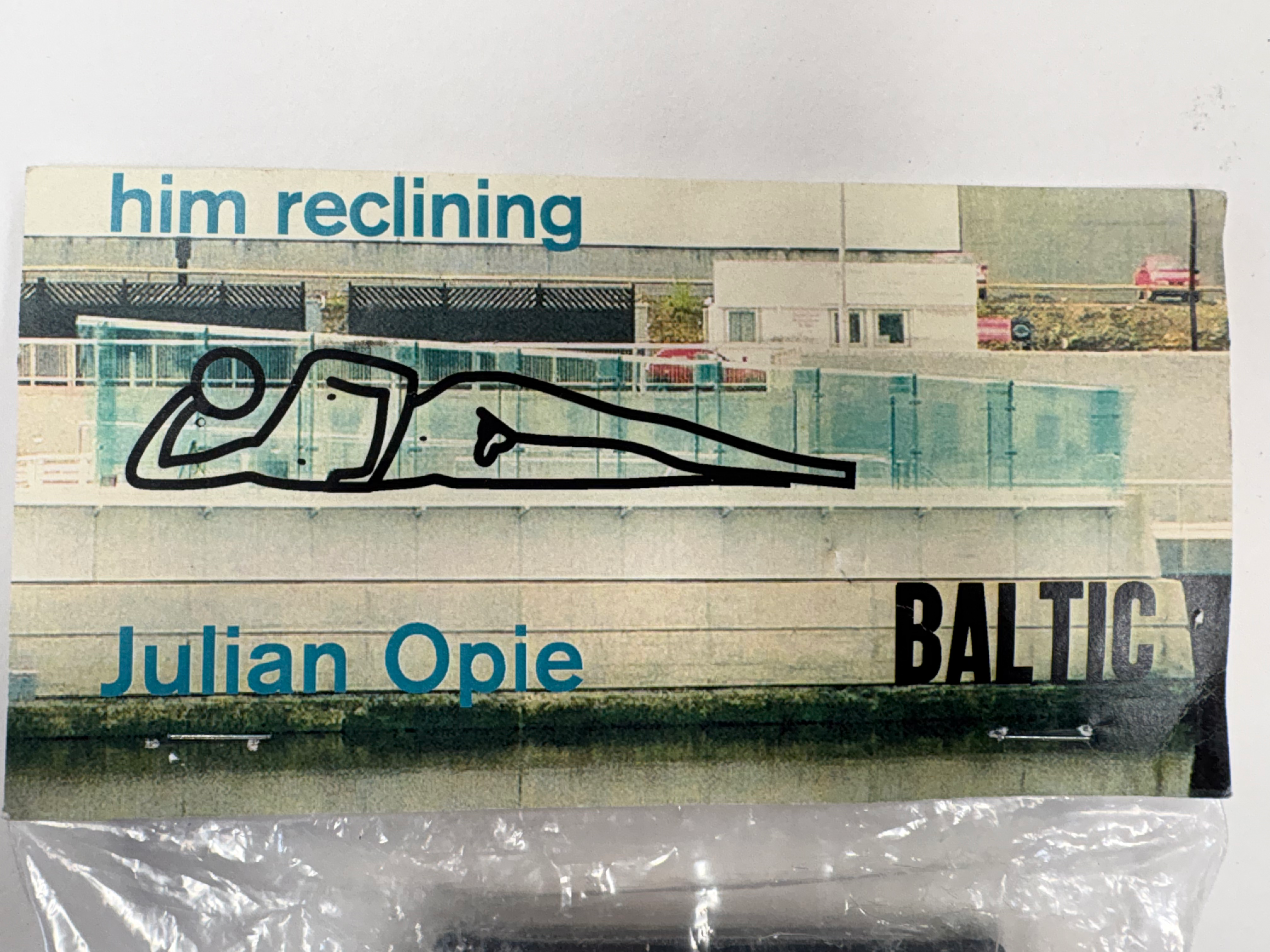 Julian Opie Baltic Rubber Stamp