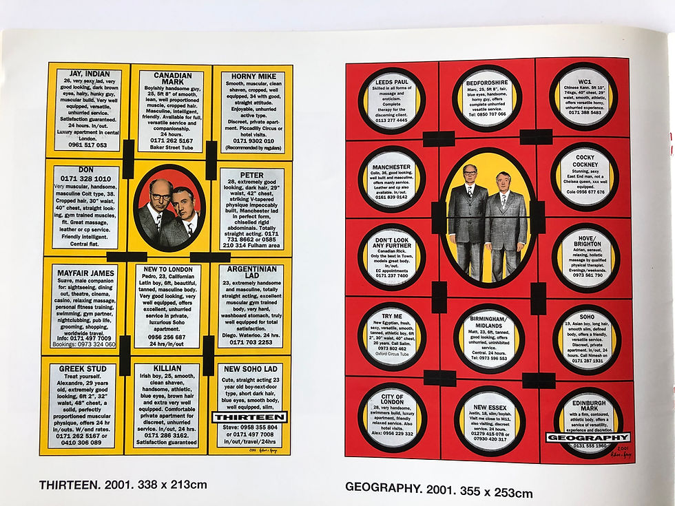 Thumbnail: New Horny Pictures by Gilbert and George