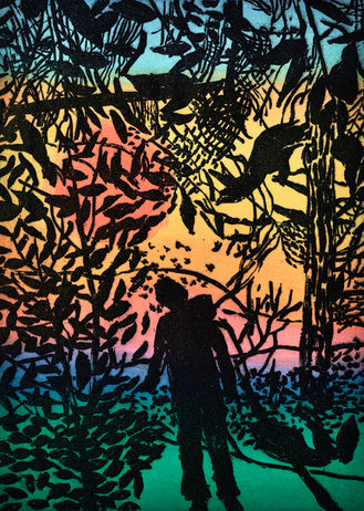 Tangled Wood by Tom Hammick