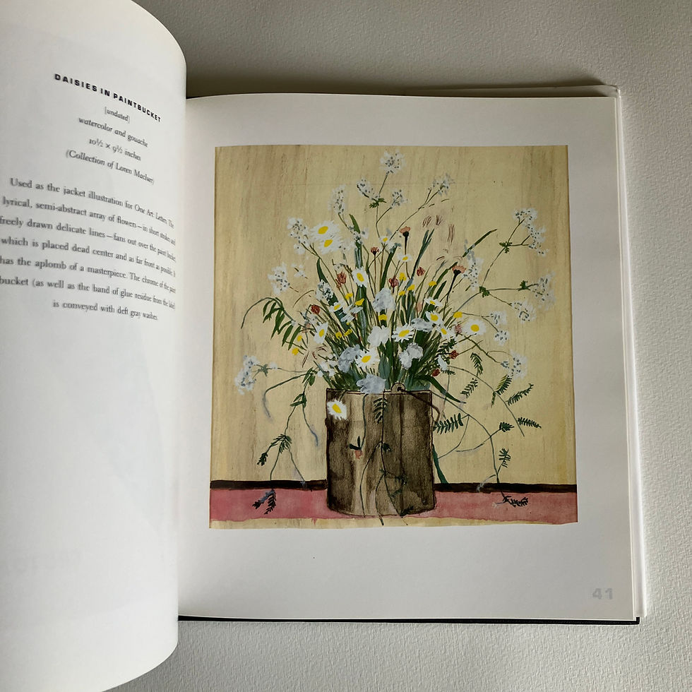 Thumbnail: Exchanging Hats - Elizabeth Bishop Paintings by William Benton