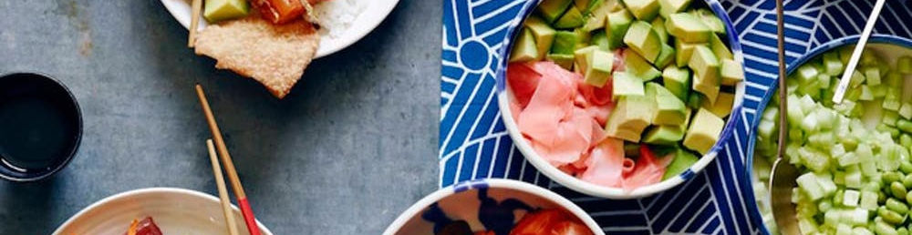 Ramen and poke party