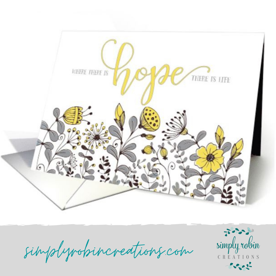 Hope quote card