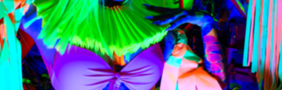 Sybil Chy & Finn model for Neon Naked at the Saatchi Gallery.